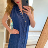Robe midi Cuba - Bleu nuit - SUNCOO
