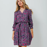 Robe Electra - Cranberry - C'EST BEAU LA VIE