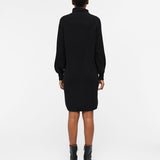 Robe en maille Objmalena - Noire - OBJECT