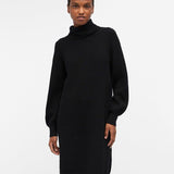 Robe en maille Objmalena - Noire - OBJECT