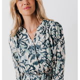 Robe Laura - Sauge - C'EST BEAU LA VIE