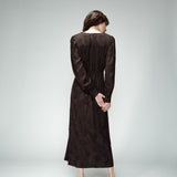 Robe longue Olsen - Noire - GRACE & MILA