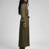 Robe longue Oriany - Olive - AN'GE