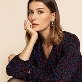 Robe courte imprimée MARTYA - MAUDEE - An'ge