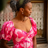 Robe Regina - Rose - FABIENNE CHAPOT