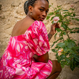 Robe Regina - Rose - FABIENNE CHAPOT