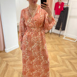 Robe longue fleuri Rhyan - Bouquet - LA PETITE ETOILE