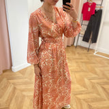 Robe longue fleuri Rhyan - Bouquet - LA PETITE ETOILE
