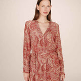 Robe longue bohème Source - Terracotta - GRACE & MILA