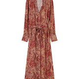Robe longue bohème Source - Terracotta - GRACE & MILA