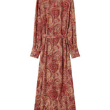 Robe longue bohème Source - Terracotta - GRACE & MILA