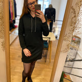 Robe sweat Teana en molleton - Noir - Sun Valley femme