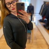 Robe sweat Teana en molleton - Noir - Sun Valley femme