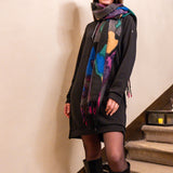 Robe sweat Teana en molleton - Noir - Sun Valley femme