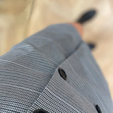 Robe tailleur sans manche Raisy - Prince de galles - LA PETITE ETOILE