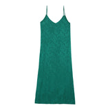 Robe Michaela - Vert - GRACE & MILA