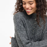 Robe courte en maille - Vinynni - VILA