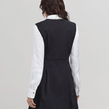 Robe zippée - Noire - IKKS WOMEN