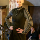 Robe zippée - Noire - IKKS WOMEN