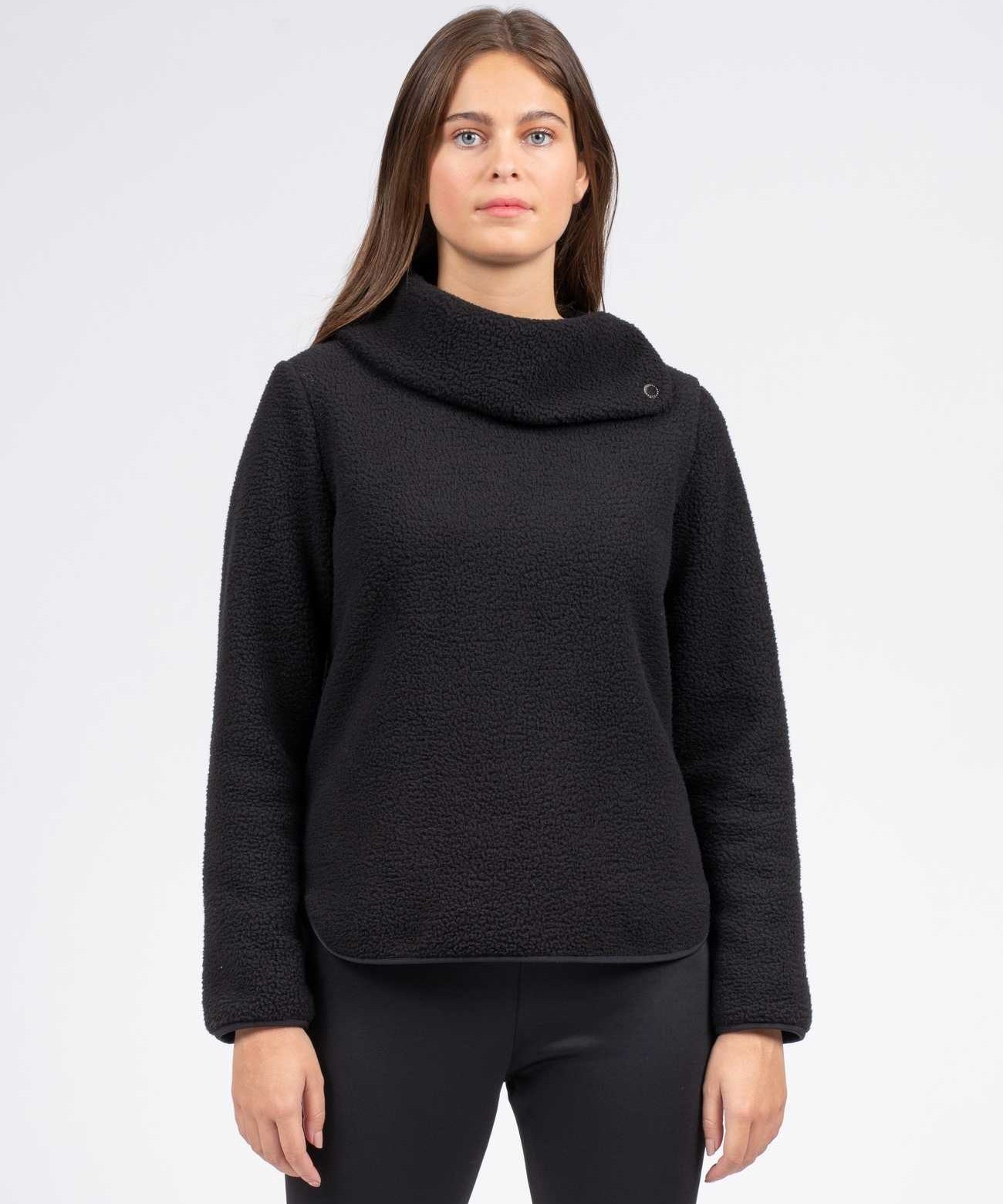 Sweat polaire Rohy - noir - Sun Valley femme