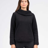 Sweat polaire Rohy - noir - Sun Valley femme