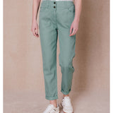 Pantalon slouchy Rose - Feuille - C'EST BEAU LA VIE !