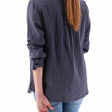Chemise légère Ruskin - Bleu ardoise - Sun Valley femme
