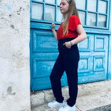 Pantalon jazz - bleu - SUNCOO