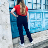 Pantalon jazz - bleu - SUNCOO