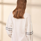 Blouse fluide Lea - blanche - Suncoo