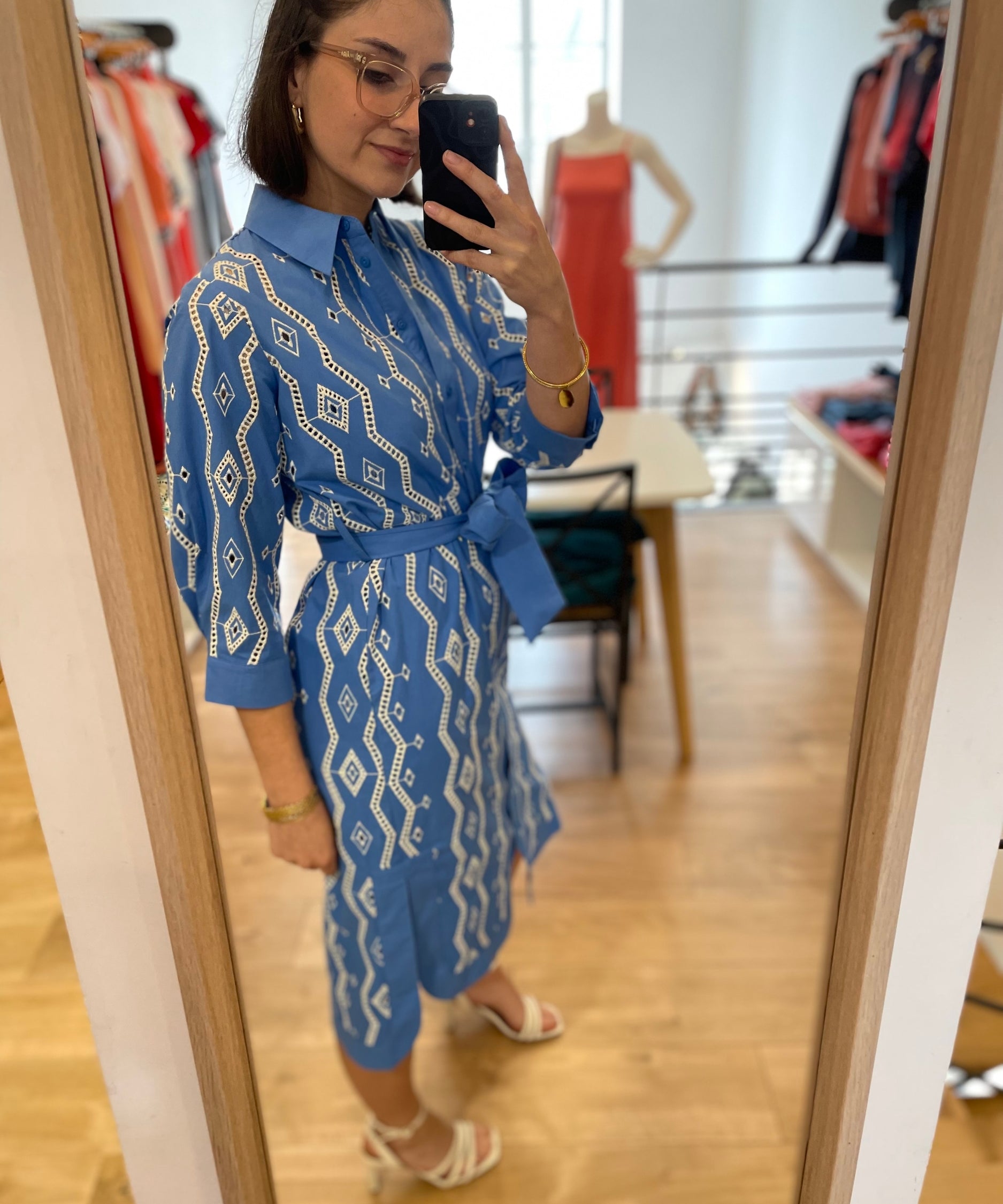 Robe Clea - Bleu - SUNCOO