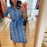 Robe Clea - Bleu - SUNCOO