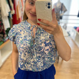 Blouse Lassie - Bleu - SUNCOO