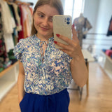 Blouse Lassie - Bleu - SUNCOO