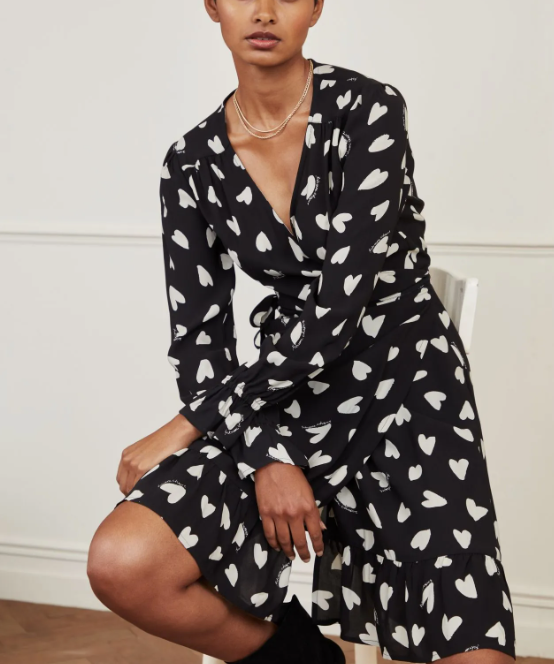 Robe Sacha - noire - Fabienne Chapot