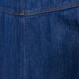 Salopette large en jean - Bleu foncé - I.Code