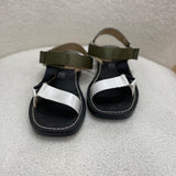 Sandales plates - kaki - Vanessa Wu