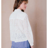 Chemise en broderie anglaise Seraphine - Ecru - C'EST BEAU LA VIE !