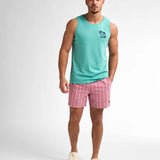 Short de bain rayés Reefway - Dusty Plum - PETROL INDUSTRIES HOMME