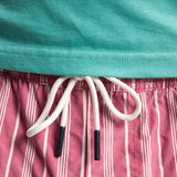 Short de bain rayés Reefway - Dusty Plum - PETROL INDUSTRIES HOMME