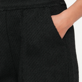 Short chic à franges Viblanca - Noir - VILA