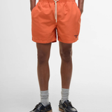 Short de bain logo - Horizon orange - BARBOUR HOMME