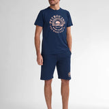 Short de jogging Porthole - Petrol Blue - PETROL INDUSTRIES HOMME