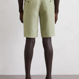 Short en lin jogger Reso - Sauge - MARC'O POLO HOMME