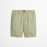 Short en lin jogger Reso - Sauge - MARC'O POLO HOMME