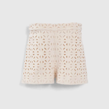 Short macramé - Ecru - IKKS WOMEN
