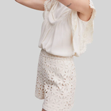 Short macramé - Ecru - IKKS WOMEN