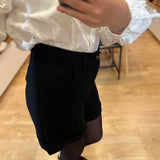 Short maxi poches et revers City - Noir - I.CODE