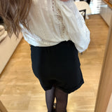 Short maxi poches et revers City - Noir - I.CODE