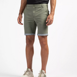 Short chino à motifs homme Merapi - Olive - Sun Valley homme